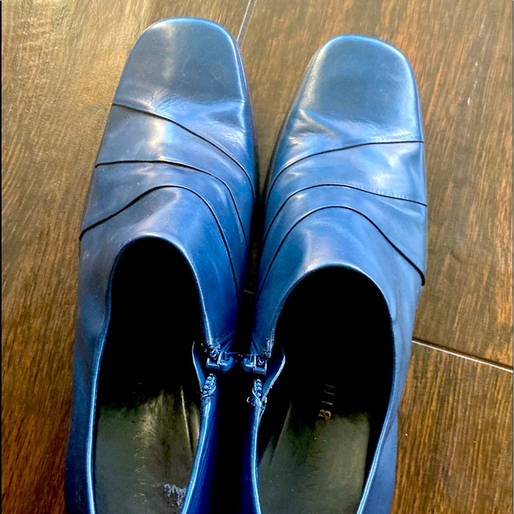 Gianni Bini Blue Ankle Boots Size 10